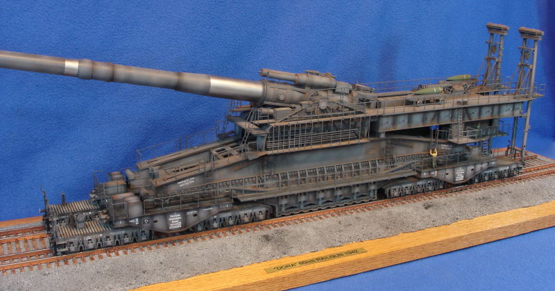 German 80cm k E Railway Gun "Dora" Part 2 - Full Build.